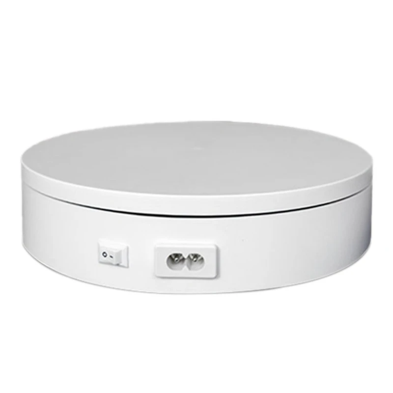 360 Degree Electric Rotating Jewelry Display Stand Base Storage Box Turntable Product Photography Turntabl | Украшения и