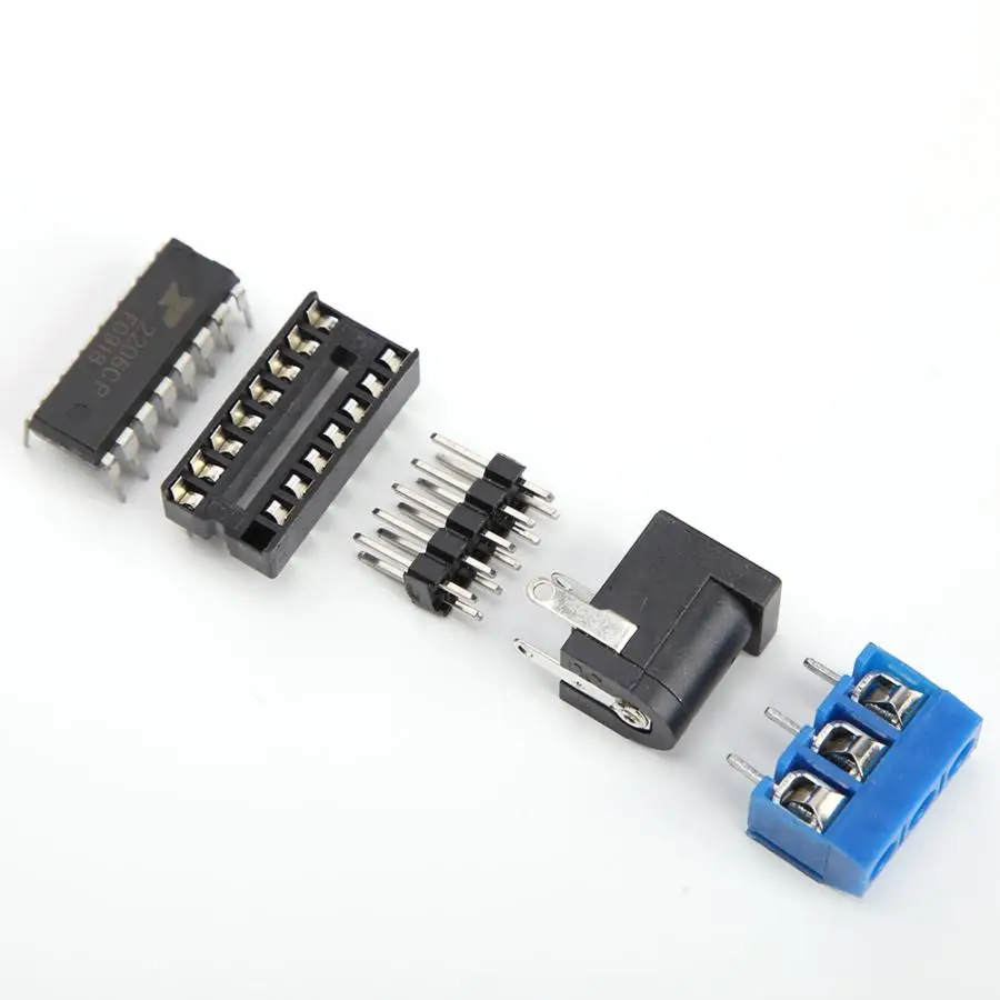 XR2206 Высокоточный генератор сигналов DIY Kit Регулируемая Частота функция генератор 1HZ-1MH функция генератор