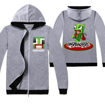 

2020 Autumn New UNSPEAKABLE Printing Kids Long Sleeve Hoodies Coat Boy Hooded Sweatshirt Jacket Children Clothes Clothing Jacket