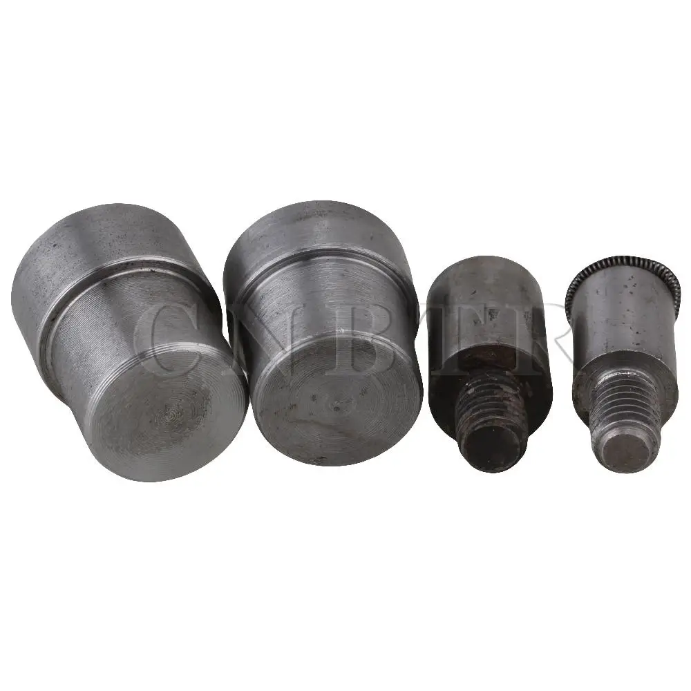 CNBTR 12.5MM Metal Silver Hand Pressing Machine Snap On Tool Snap Fastener Button Die Mold Set For 633 Button