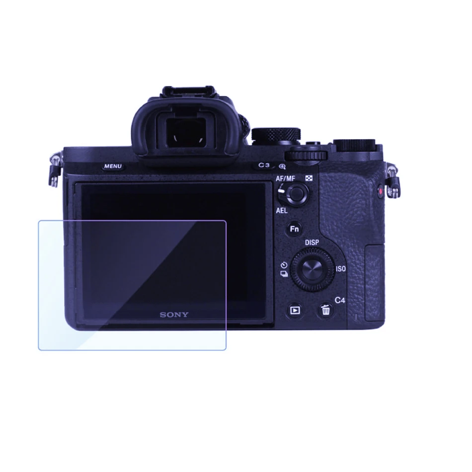 2 шт. закаленное Стекло Экран протектор для A6300 A6000 A5000 A99 A77 A7III A7RII A7rM3 A7SII RX10 RX100 WX350