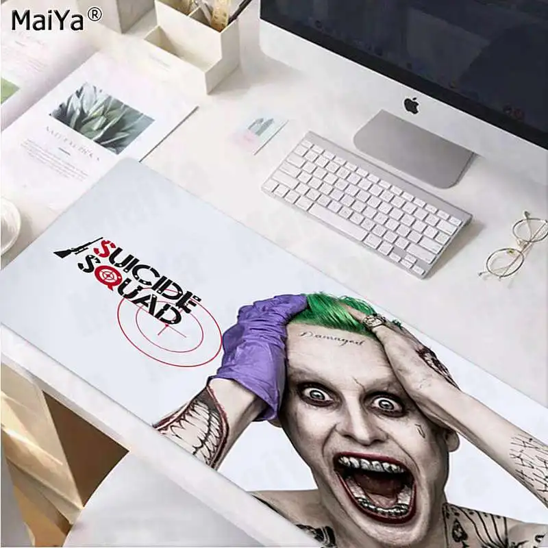 Maiya American TV Suicide squad Customized MousePads Computer Laptop Anime Mouse Mat Free Shipping Large Mouse Pad Keyboards Mat