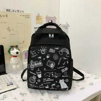 

NEW Real Photo Schoolbag Korean High School Backpack Joker 2020 New College Student Backpack