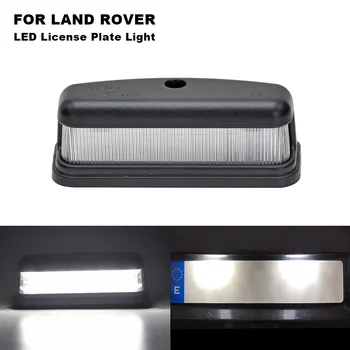 

1Pcs/Set Clear Xenon White car LED License Plate Lights For LAND ROVER Series 2 Defender 90/110/130 All Models Auto Number Lamps