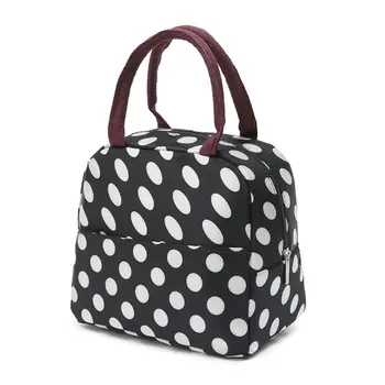 

Printed Pattern Insulated Lunch Bag Thermal Cooler Picnic Food Box Tote Carry Bags for Women Girls