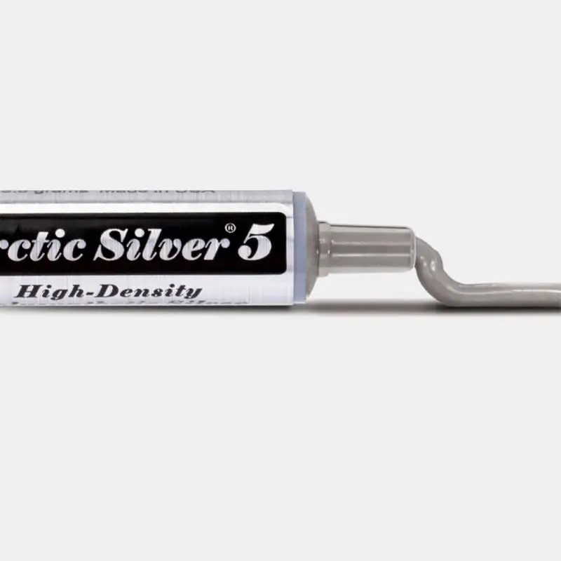 3,5 г Arctic Silver 5 термопаста высокой плотности тюбик со смазкой Arctic Silver 5 для охлаждения cpu GPU температура рассеивания тепла