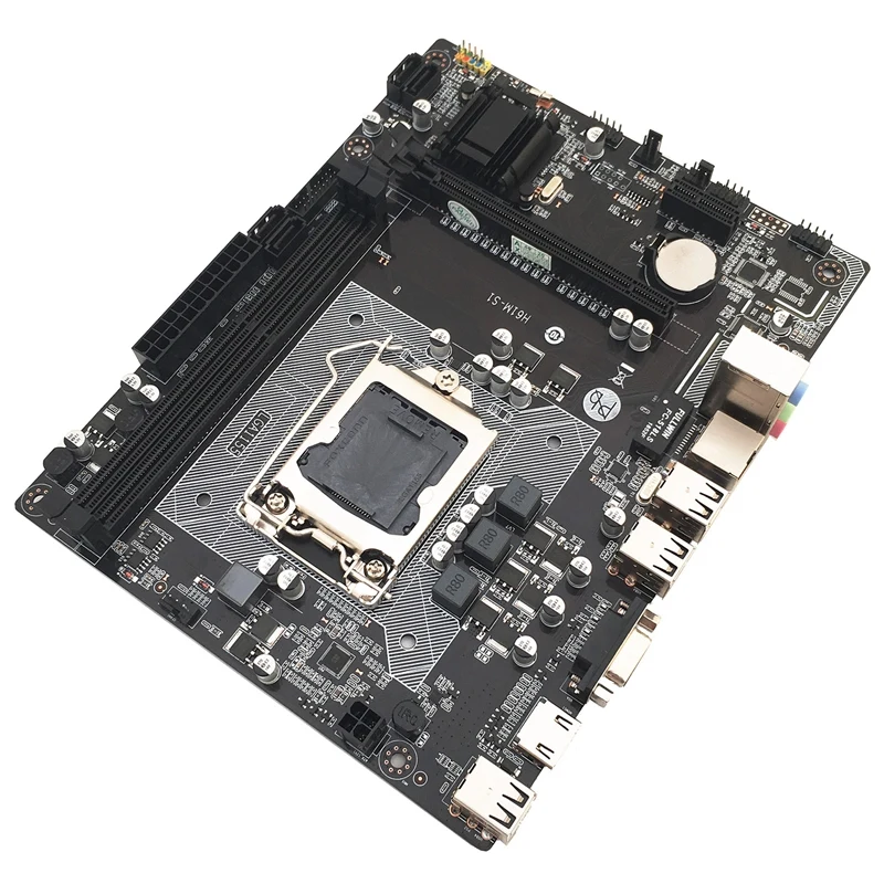 Материнская плата H61 LGA 1155 DDR3 поддерживает 2X16G HDMI для Celeron Pentium Core 2Nd 3Rd I3 I5 I7