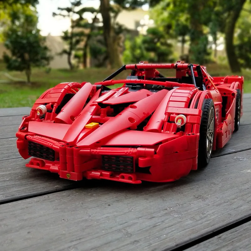 Technic серия RC автомобиль суперкар функция двигателя версия приложения дистанционное управление превышение скорости спорткар строительные блоки игрушки для детей набор