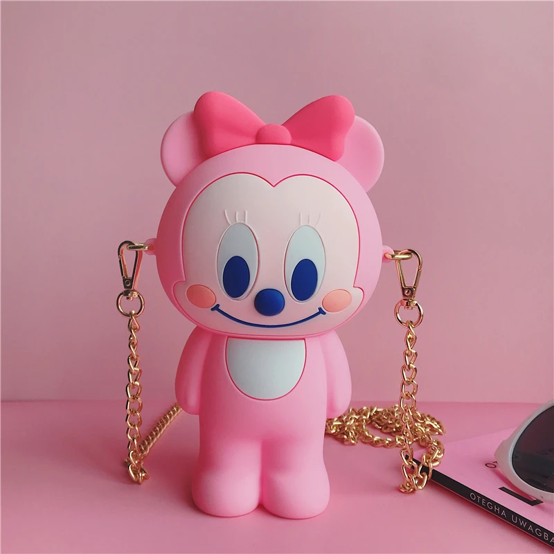 

3D Silicone Kawaii Cartoon Pencil Cases Multi-functional Stationery Pen Bags Storage Pencil Box Gift School and Office Supplies