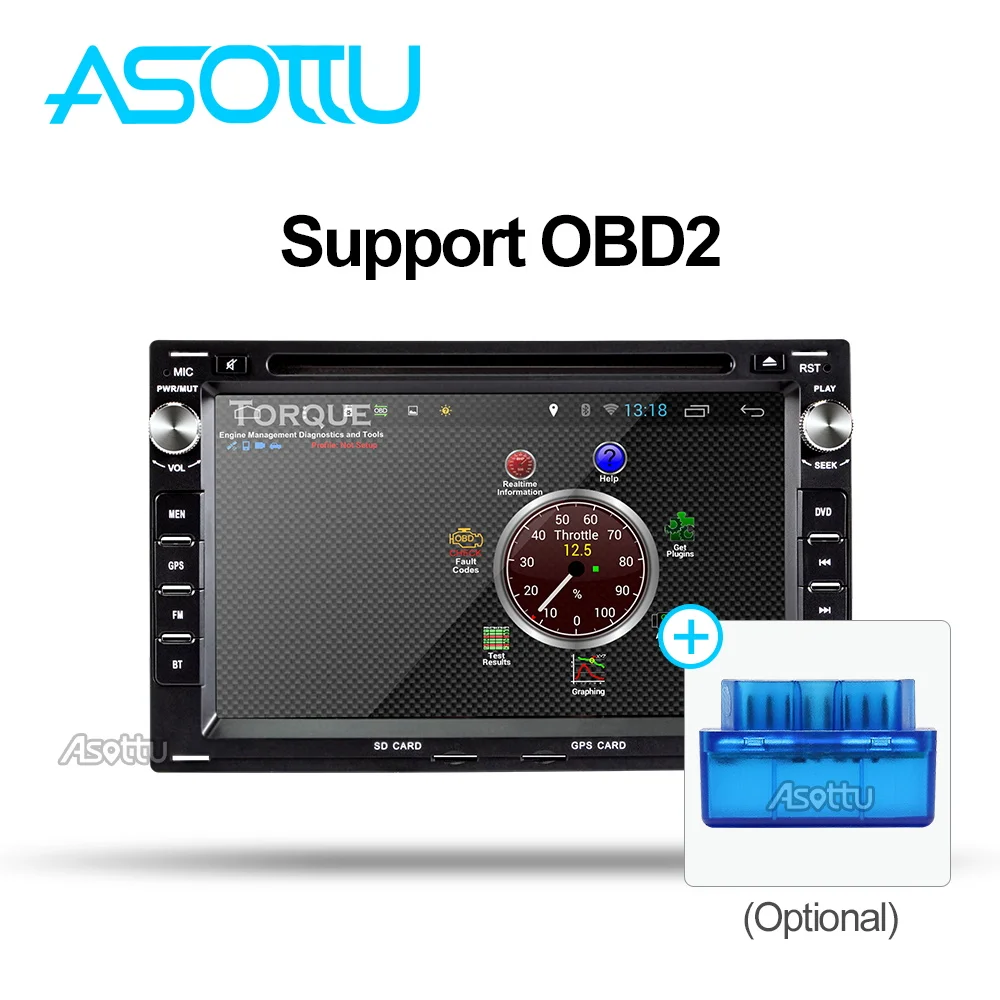 Автомобильный dvd диск Asottu с android 9 0 для старого VW PASSAT B5 B6 Transporter T4/T5 Bora Passat Mk5 Golf Mk4 Polo