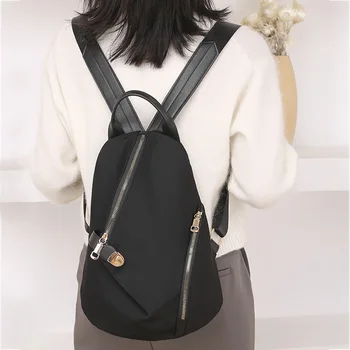 

Backpack Women's 2020 Autumn and Winter New Large Capacity Small Backpack Fashion Oxford Cloth Bag