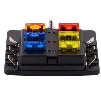

Universal 6-Way Plug-in Holder for Vehicles and Ships, with LED Indicator for 6-Way Car and Ship Houses
