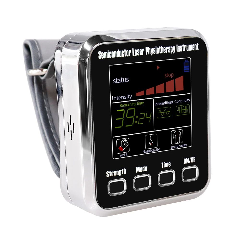 Hipertensão, Relógio de pulso diabético, Aparelho Fisioterápico, Diodo LLLT