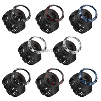 

Dial Scale Speed Case Metal Bezel Ring Adhesive Cover for SUUN-TO AMBIT3 Watch