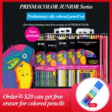 PRISMACOLOR-Juego de lápices de colores de madera oleosa, lápices de colores para dibujar bocetos, suministros de arte para estudiantes, 12/15/24/36/48 colores