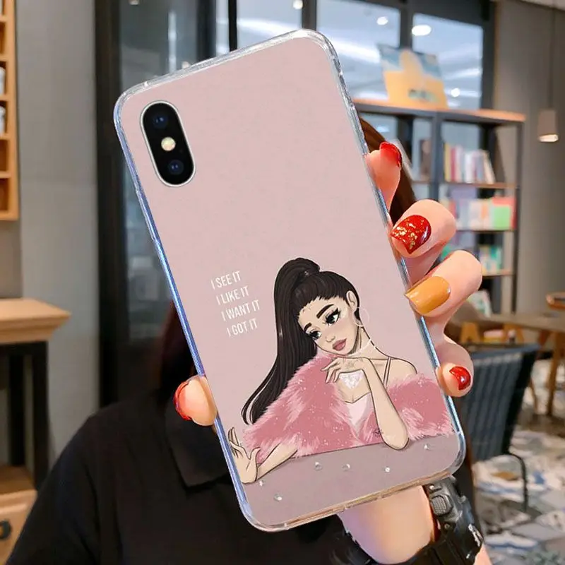 cartoon Ariana Grande God is a woman