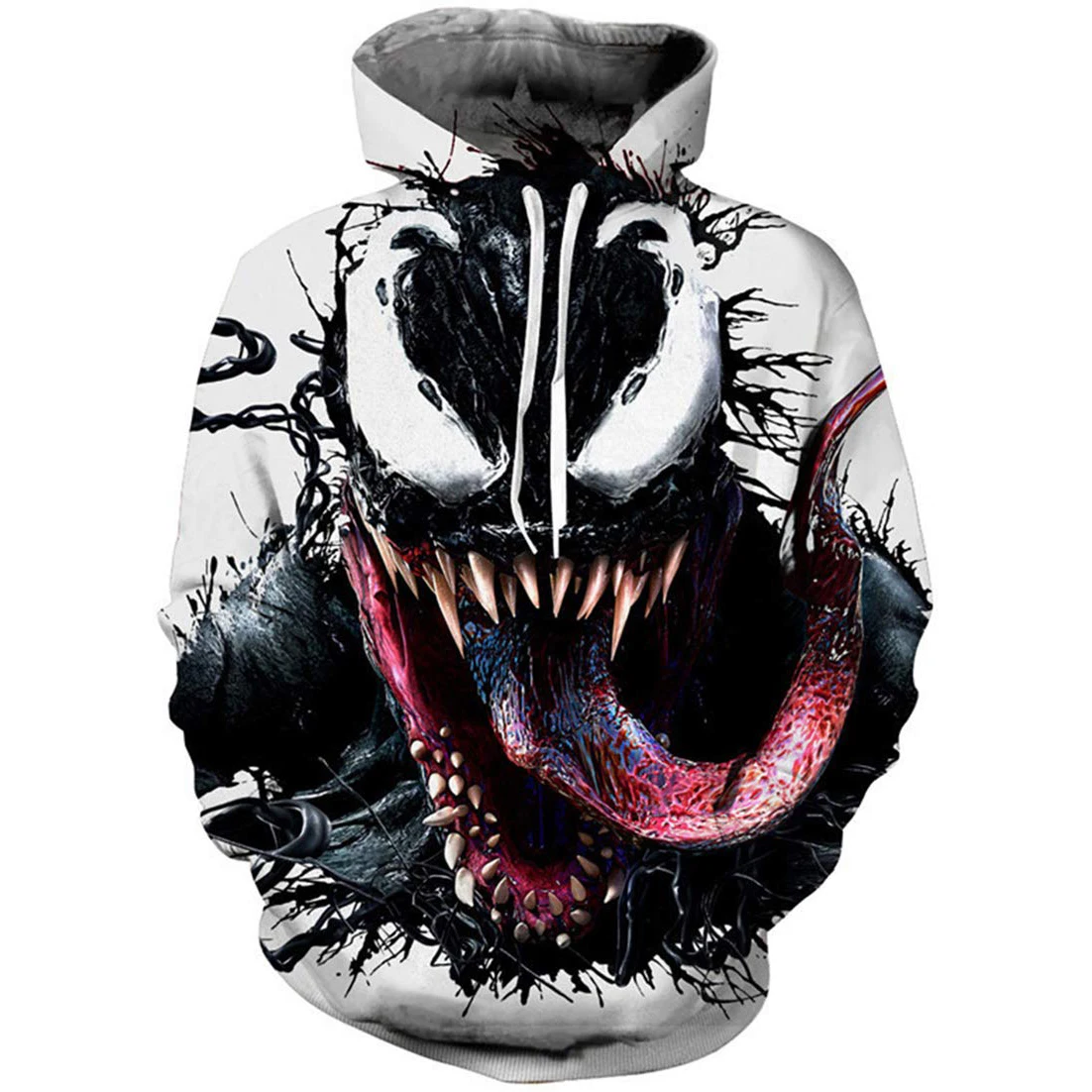 2020 New Lion Cartoon Animal Personality 3D Digital Print Hoodie AA02