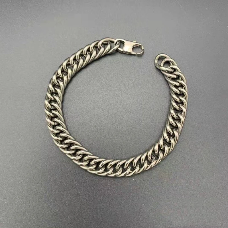 

Man bracelet 9.5 x 20 cm Pure Titanium Bracelet on Hand for Sensitive Skin 2021 Trendy and Healthy Gift Bracelets for Men