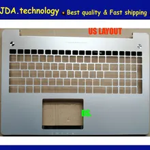 Wellendorff Топ чехол для ноутбука ASUS N750 N750J N750JV N750G Упор для рук США Клавиатура рамка верхняя крышка