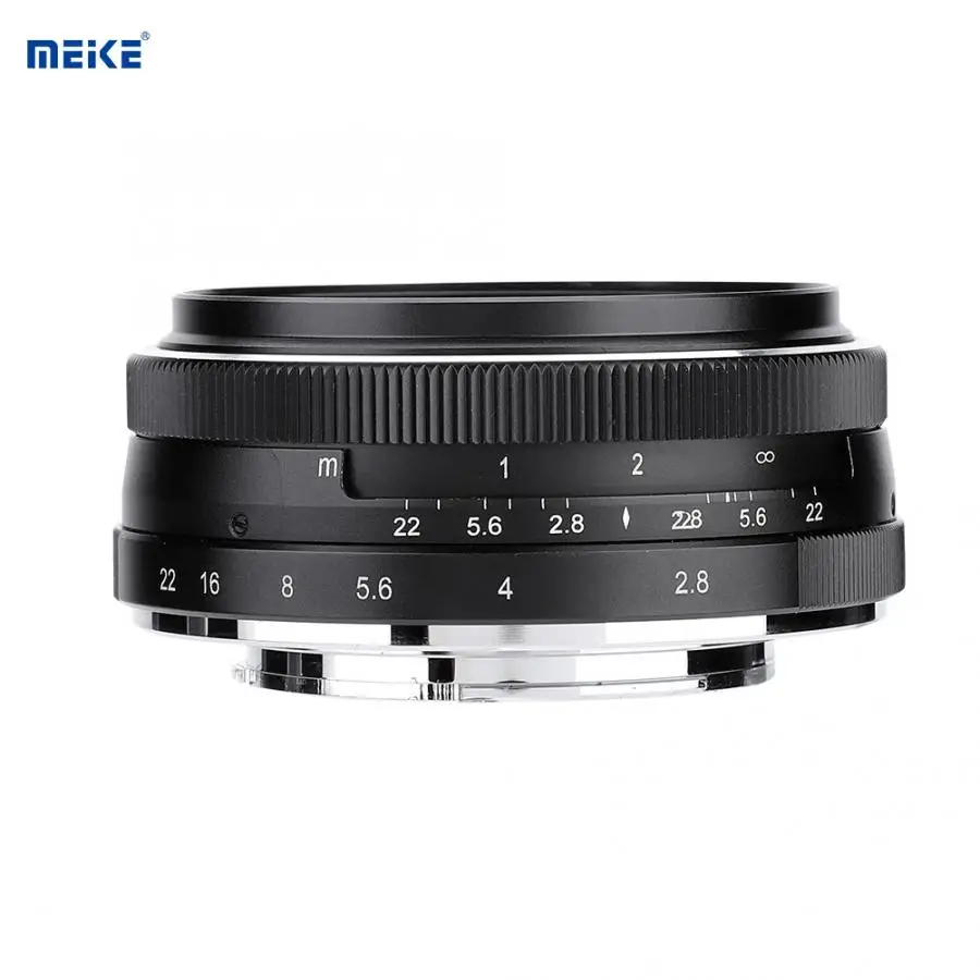 Meike28mm F2.8 ручная линза широкоугольная Для беззеркальных камер Fuji X mount без чечевицы