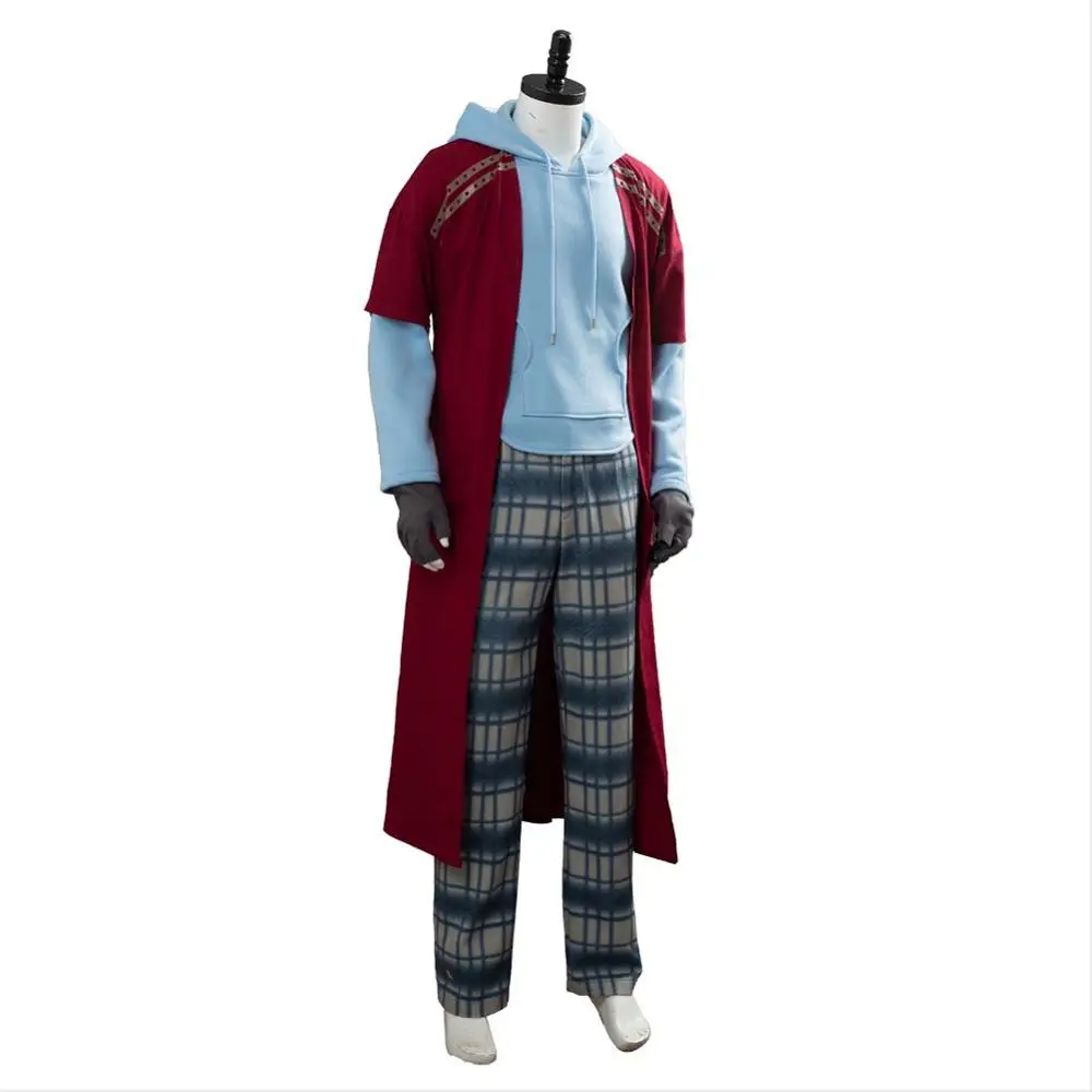 Superhero Thor Cosplay Avengers 4:Endgame Fat Thor Cosplay Costume Men Male Trench Coat Halloween Carnival Costumes