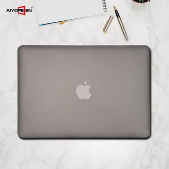 

Transparent Matte case for macbook 15 retina, Aiyopeen Full Protection hard PC cover for macbook Pro 15 inch