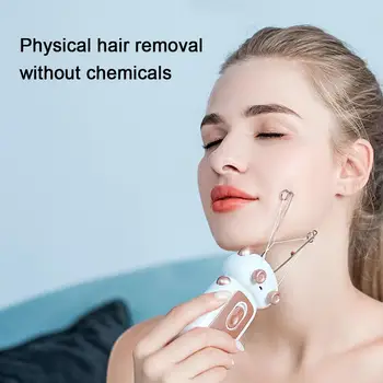 

New Face Epilator Hair Removal Electric Hair Removal Electric Threading Machine Puller For Body Cleansing