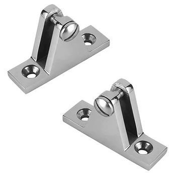 

Deck Hinge Mount Bimini Base Fitting Stainless Steel 316 For Yacht Boat Parts Marine Hardware Sailing Pontoon Accessories