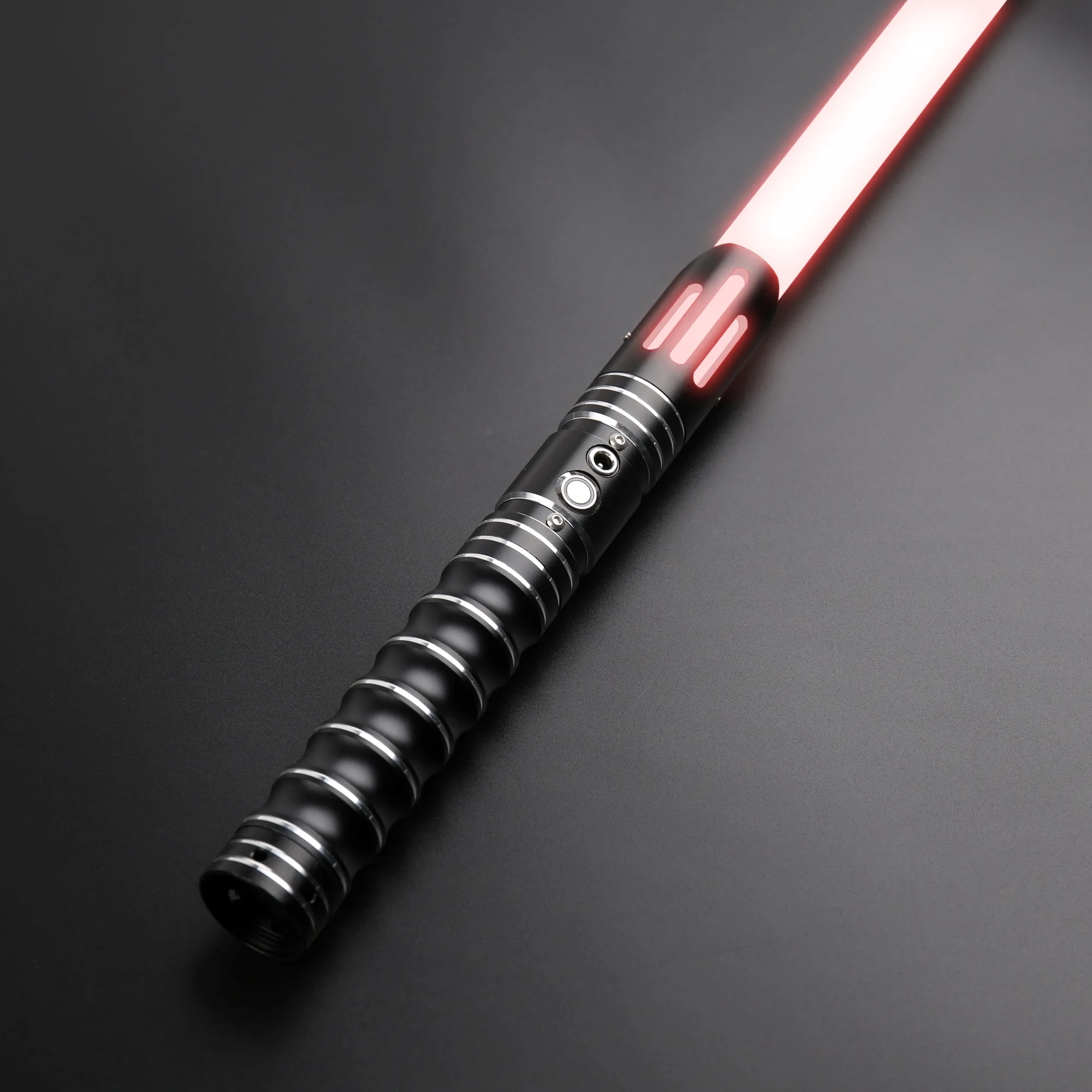 TXQSABER светильник сабля RGB тяжелый Дуэль 12 Цветов изменение и 6 штук в упаковке Ночное белье Soundfonts Blaster ДП замок