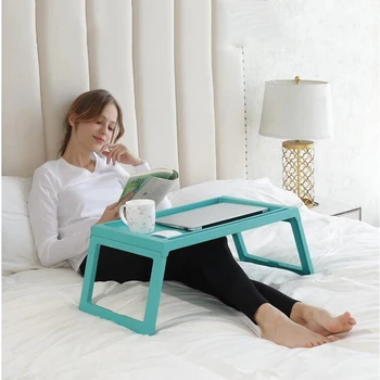 

Laptop Table PC Riser Ergonomic Laptop Desk Portable Notebook Desk Adjustable Foldable PC Desk Notebook Stand on The Bed Sofa
