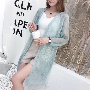 

2019 Jaquetas Feminino Jacket No Casaco 9250 Real Shot New Medium Long Thin Cardigan Coat 45 -- 1st Floor, 2nd Row, 4th Shelf