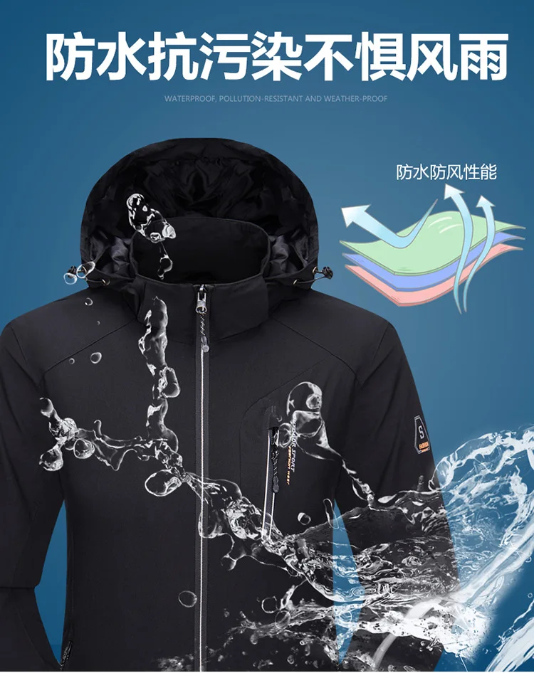 Женская GORE-TEX куртка весна и осень тонкая уличная Однослойная сетчатая подкладка ткань эластичность дышащий ветрозащитный горный