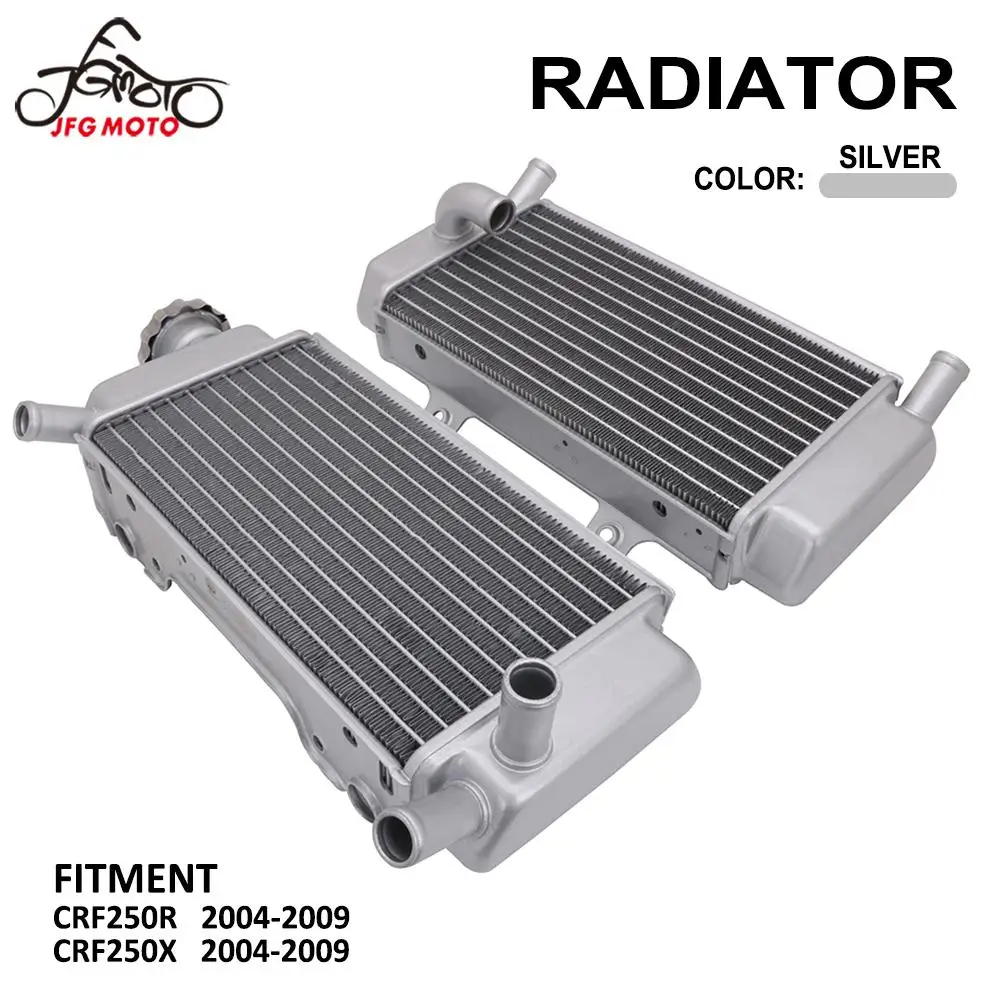 Motorcycle Accessories Engine Cooling Radiator Cooler For HONDA CRF250R CRF250X CRF 250R 250X 2004 2005 2006 2007 2008 2009 Motorcycle Accessories Engine Cooling Radiator Cooler For HONDA CRF250R CRF250X CRF 250R 250X 2004 2005 2006 2007 2008 2009