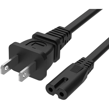 

Power Cord Cable Replacement for Sony PS4 PS3 Playstation 4 3 Slim Console Sharp TV AC Wall Cable Supply