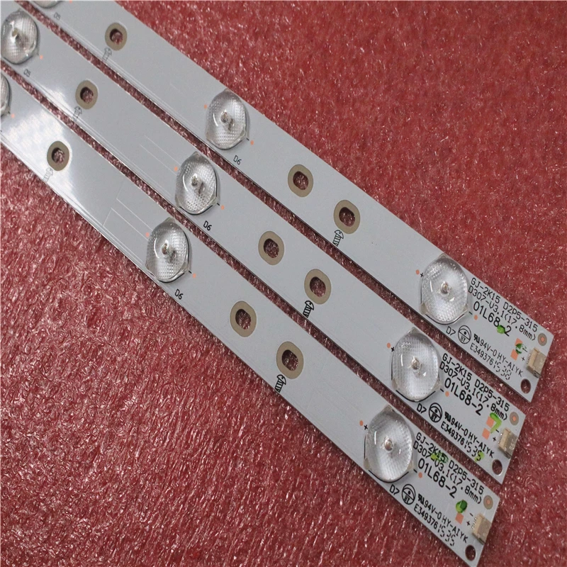 Hellere Klassifikation Ansættelse LED backlight strip 7 lamp for Philips 32"TV 32PFT4100 32PHH4100 LB32067  V0_00 TPT315 GJ-2K15 D2P5-315 D307-V1 01L68