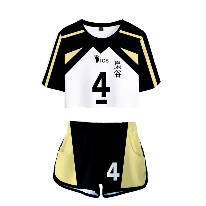 Cosplay&ware Anime Haikyuu Cosplay Costume Hinata Shoyo Shirt Shorts Nishinoya Yuu Sports Karasuno Koukou High School Volleyball Club Women -Zentai shop online H1b24fe3c1fef4b08b58e021cc02bcbfdC.jpg
