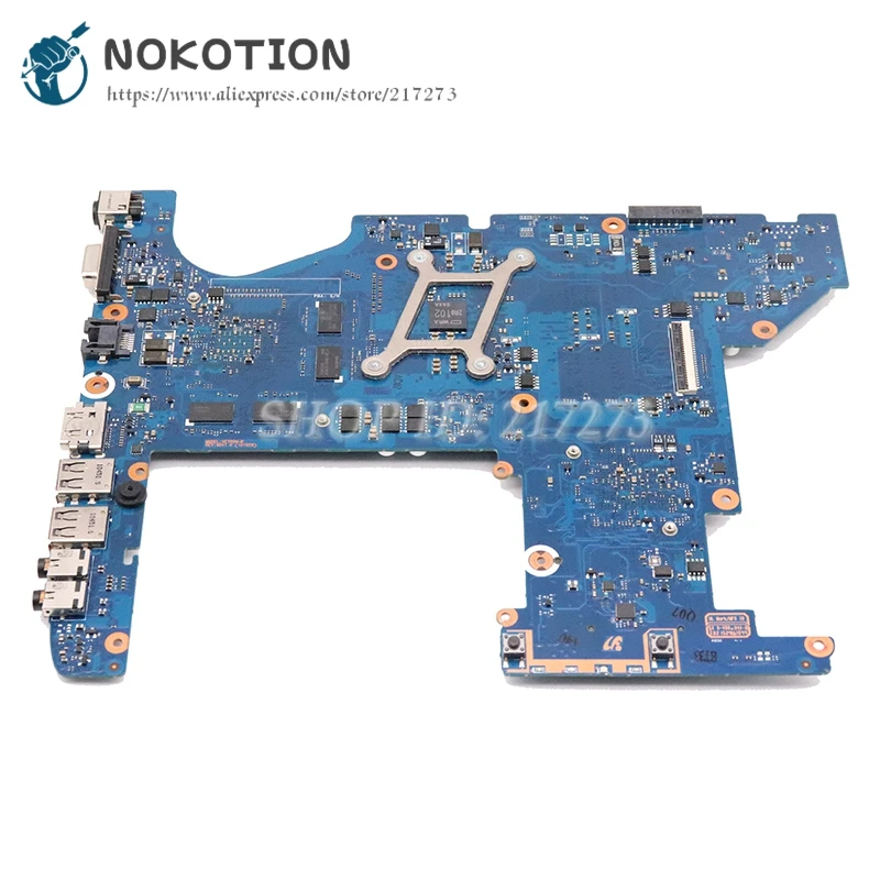 discount  NOKOTION For Samsung RF510 NP-RF510 laptop motherboard 15.6 Inch HM65 DDR3 GT540M 1GB Video card
