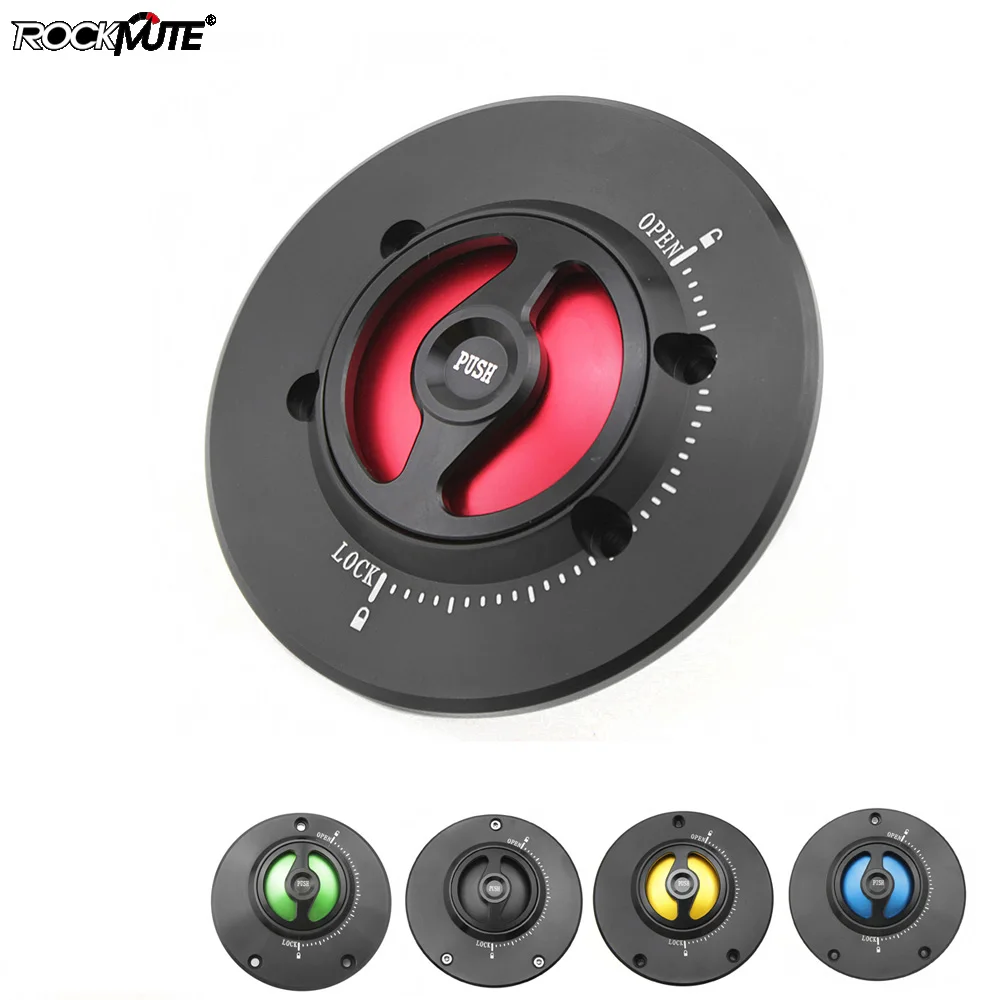 

Motorcycle Push to Lock Fuel Tank Cap For BMW S1000RR S1000R HP2 SPORT F850GS K1600GT K1600GTL R1200S Gas Fuel Petrol Cover