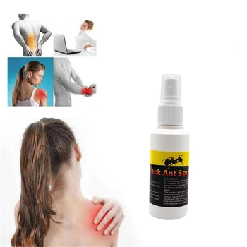 

New Chest Pain Massage Herbal Ointment Backache Herbal Black Ant Essential Oil Aceites Esenciales Spray Analgesic Plasters