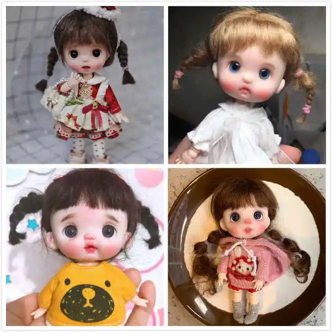 Куклы OB11 на заказ 1/8 BJD куклы OB самодельные из полимерной глины 20200224 | Игрушки и