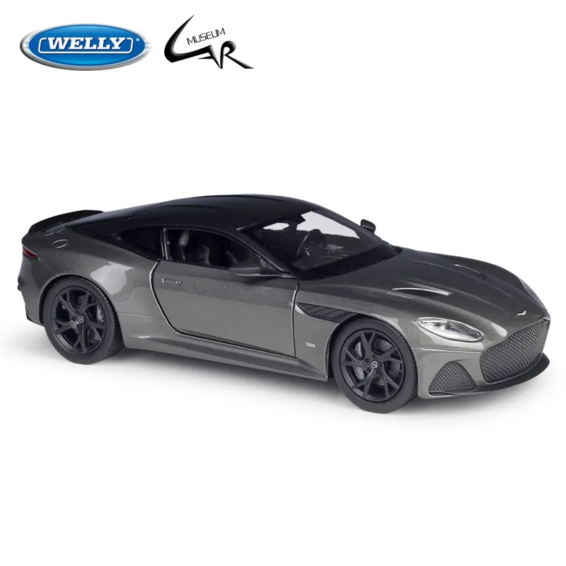 

Welly 1:24 Diecast Car Aston Martin DBS Superlaggera Classic Model Alloy Metal Car Toy Collection Christmas Gifts