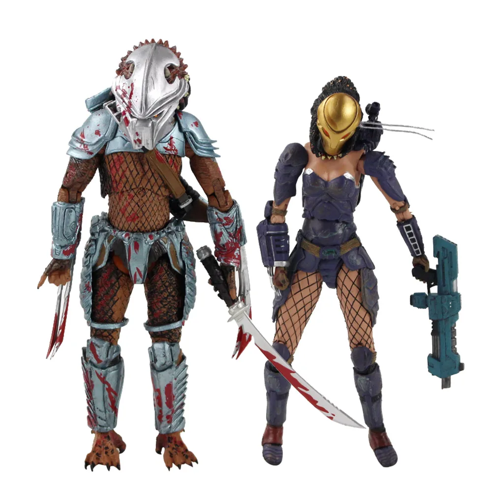 NECA Хищник Серия инопланетянин против Хищника махико Ногучи хорнголова с яйцами