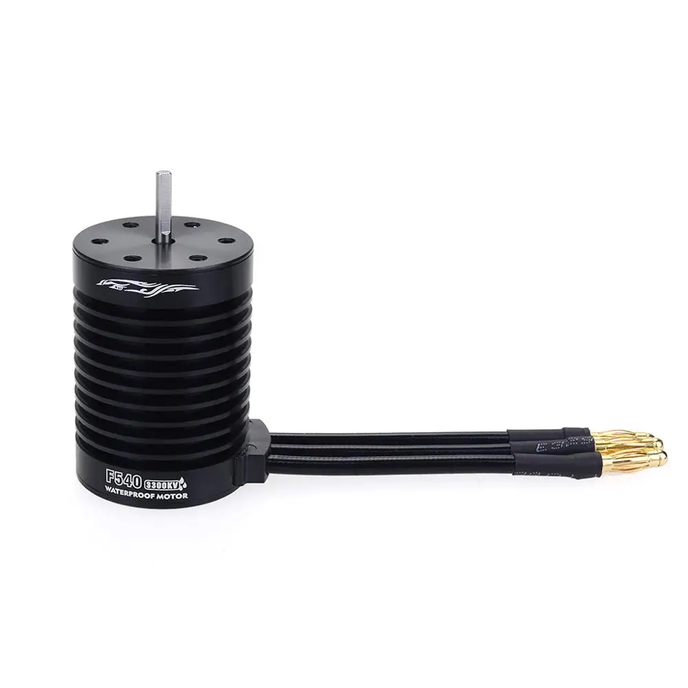 

New style F540-V2 Brushless Motor 4370/3300KV 900W Waterproof Sensorless Motor For 1/10 RC Racing Off-road Car Truck Spare