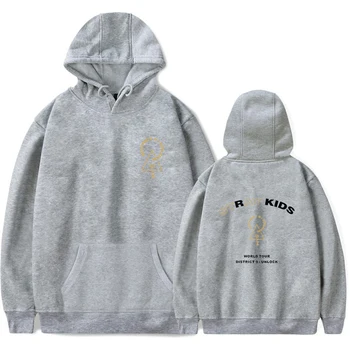 

New Autumn Stray kids Hoodies Men Women Sweatshirts Harajuku Hip Hop Hooded Stray kids boys girls Casual Hoodie gray pullovers