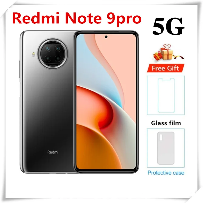 Snapdragon 750g Redmi Note 108mp Camera Original Xiaomi Redmi Note Pro 5G  6GB RAM 128GB ROM Mobile Phone