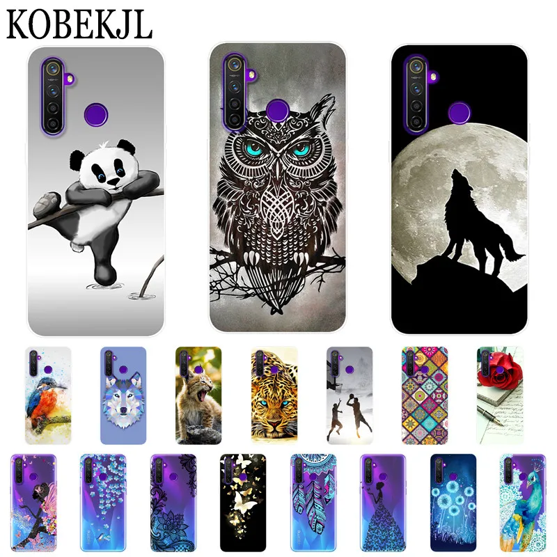 

Realme 5 Case OPPO Realme 5 Case Soft Cartoon TPU Silicone Back Cover Phone Case For OPPO Realme 5 Pro Realme5 Pro Case Cover