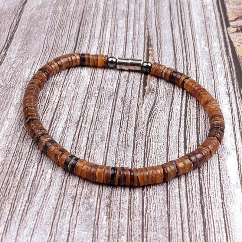 Shell Necklace for Men & Women, Beach Pooka Necklace, Hawaiian Surfer Jewelry - Image 5