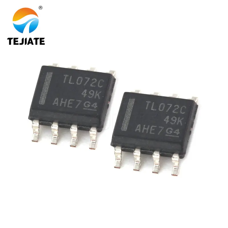 10 шт. TL072CDR SOP8 TL072C SOP TL072 SMD 072CDR SOP-8 TL072CDT | Электронные компоненты и принадлежности
