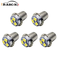 RUIANDSION 5 pièces AC3V P13.5S faible puissance LED ampoule pour 2 cellules torche lampe de poche 2D Maglite remplacement lumière blanche 6000K 150Lm