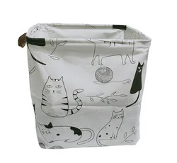 Waterproof Cube Storage Basket with Handles (8)